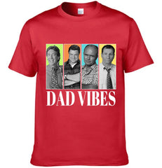 Personalized Dad Vibes Shirt-Customized Four Photos