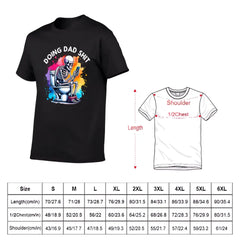 Funny Skeleton Toilet Sublimation Design, Trendy Father's Day T-Shirt