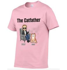 Best Cat Dad Ever - Cat Personalized Custom Unisex T-shirt - Father's Day, Gift For Pet Owners, Pet Lovers