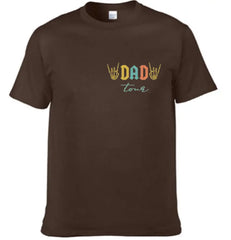 Fatherhood Tour T-Shirt, Sometimes I Rock It Sometimes It Rocks Me