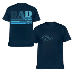 Retro Dad Sublimated Design Shirt