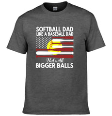 Softball T-shirt,  Gift For Dad, Gift For Softball Lovers