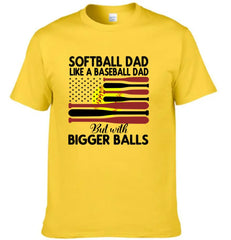 Softball T-shirt,  Gift For Dad, Gift For Softball Lovers