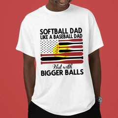 Softball T-shirt,  Gift For Dad, Gift For Softball Lovers