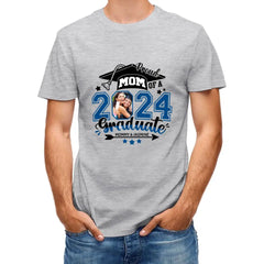 Graduation Mom Pride - Gifts for Mom - Custom Photo Personalized T-Shirt