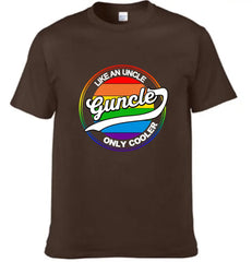 Guncle Shirt, Like Uncle’s Own Cooler, Pride Month Gift