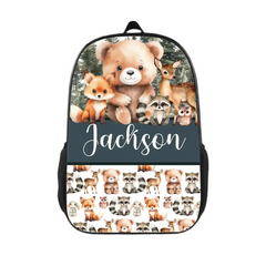 Customized Bear School Bag with Name - Children's School Season Gift