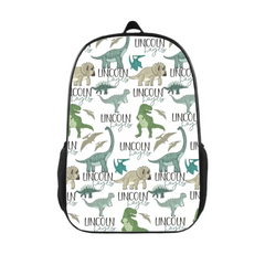 Name Customized Dinosaur Park Backpack - Graduation Season Kids Gifts