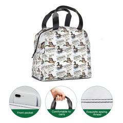 Customized Name Mallard Duck Backpack A Great Start To The School Season Gift For Kids