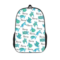 Name Customized Sea Turtle Backpacks, Children's Opening Season Gifts