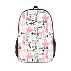 Name Customized Dance Girls Backpacks Gifts for Dance Girls