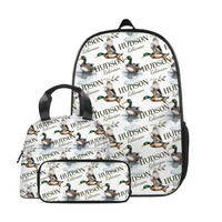 Customized Name Mallard Duck Backpack A Great Start To The School Season Gift For Kids - Joliny