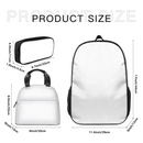 Custom Kids Backpacks with Photo Name, Personalized Boys Firefighter Backpacks, Custom Boys Firefighter Gifts - Joliny