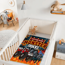 Monster Trucks Cars Motorcycles Collection - Customized Kids Name Blanket - Joliny