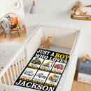Monster Trucks Cars Motorcycles Collection - Customized Kids Name Blanket - Joliny