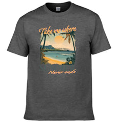 Take Me Where Summer Never Ends Summer T-Shirt