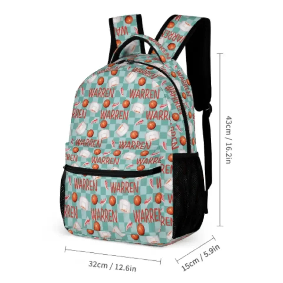 Name Customized Basketball Backpack - Graduation Season Gift - Joliny