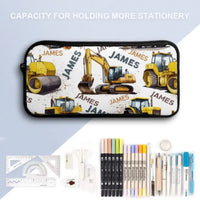 Name Customized Construction Truck Backpack, Opening Season Gift - Joliny