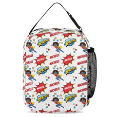 Personalized Custom Comic Book Boys Names - Superhero Child Name Backpacks