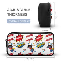 Personalized Custom Comic Book Boys Names - Superhero Child Name Backpacks - Joliny