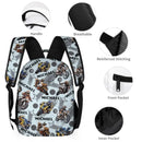 Name Customized Kids Backpacks Motocross Motorcycle Themed Backpacks - Joliny