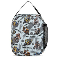 Name Customized Kids Backpacks Motocross Motorcycle Themed Backpacks - Joliny