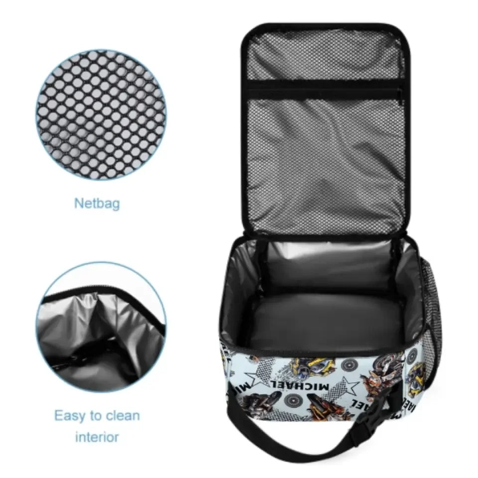 Name Customized Kids Backpacks Motocross Motorcycle Themed Backpacks - Joliny