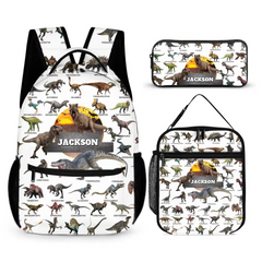 Jurassic Dinosaur Name Customized backpack