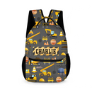 Personalized Backpack Gift for Boys, Custom Truck Name Backpack - Joliny