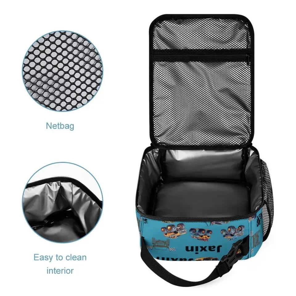 Personalized Monster Truck Child Name Backpack - Joliny