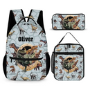 Personalized Custom Name Backpack - Dinosaur Theme - Joliny