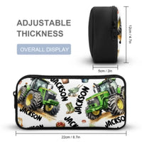 Name Customized Boys Girls Kids Tractor Truck Backpacks - Joliny