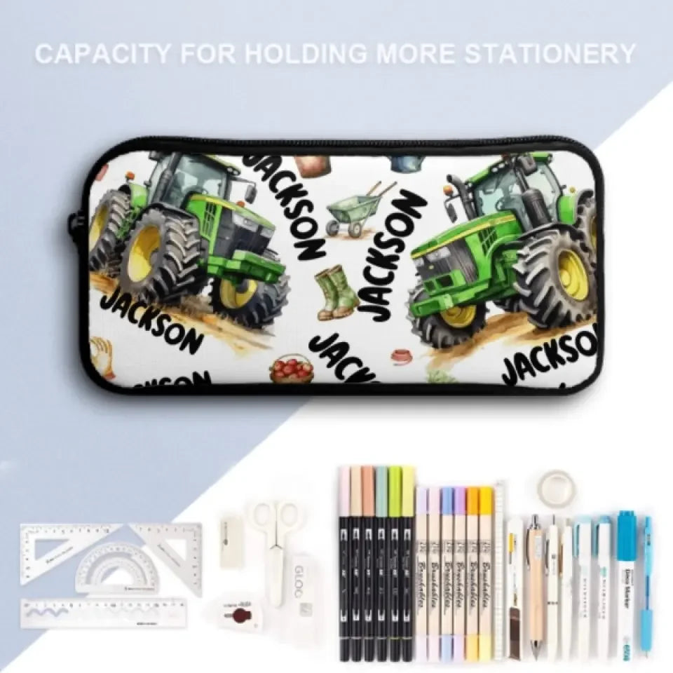Name Customized Boys Girls Kids Tractor Truck Backpacks - Joliny
