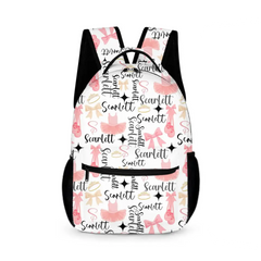 Custom Name Backpack, Personalized Girls Dance Backpack