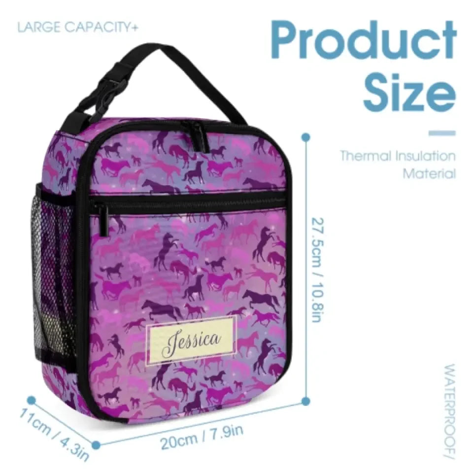 Personalized Galaxy Horse Backpack - Joliny