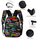 Customized Name-Engraved Backpack - Personalized Character - Gift for Children