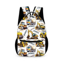 Name Customized Construction Truck Backpack, Opening Season Gift - Joliny