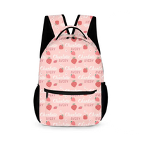 Customized Strawberry Name Backpack for Girls - Joliny