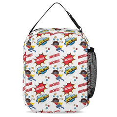 Personalized Custom Comic Book Boy Name Backpack - Superhero Kids Name Backpack