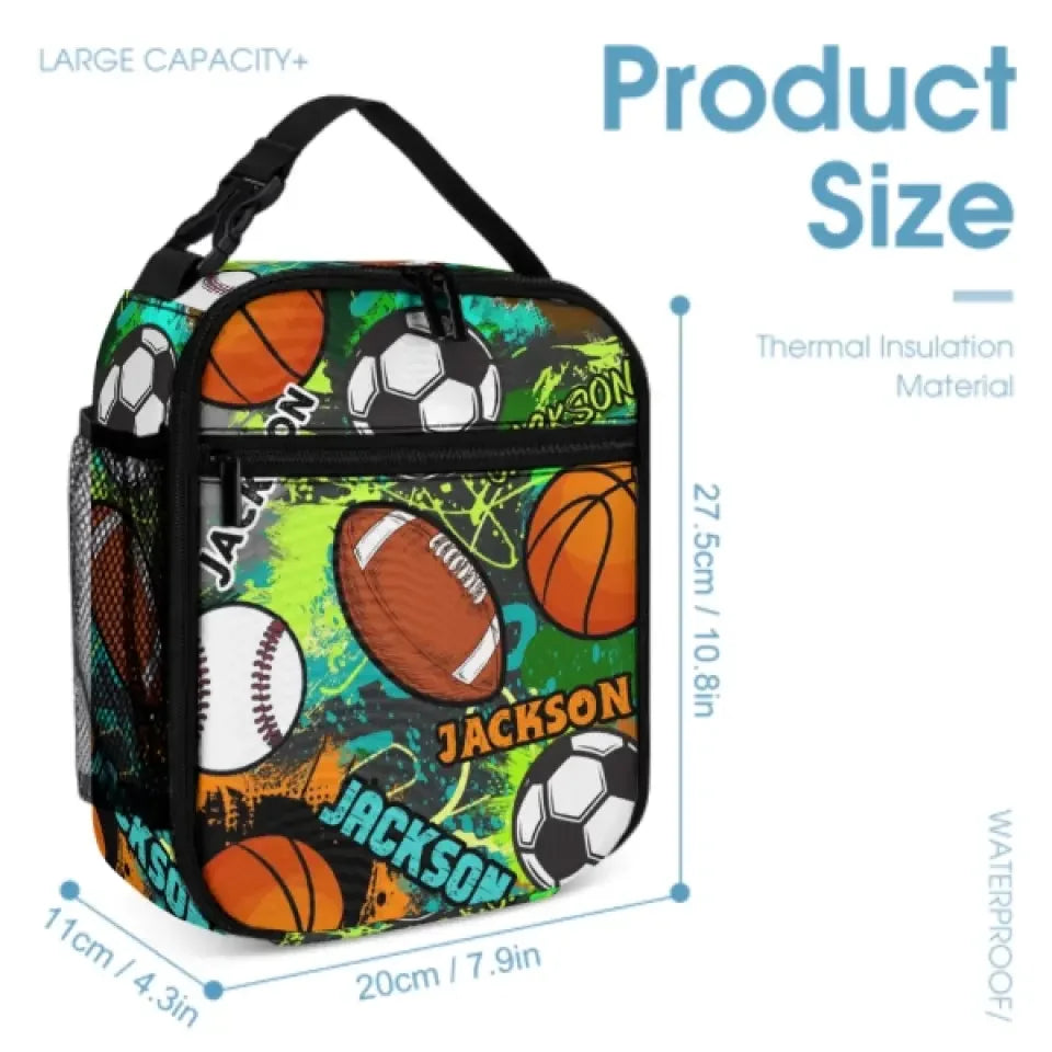 Cool Sports Game Name Customized Backpacks Sports Themed Backpacks - Joliny