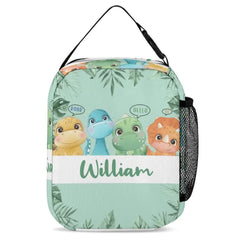 Personalized Custom Name Backpack, Baby Dinosaur Backpack for Kids