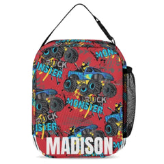 Personalized Monster Truck Name Custom Backpack