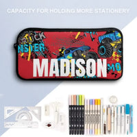 Personalized Monster Truck Name Custom Backpack - Joliny