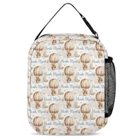 Personalized Custom Hot Air Balloon Student Name Backpack, Hot Air Balloon Bear Backpack - Joliny