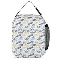 Personalized Custom Whales Boy, Girl Soft Name Backpack - Sea Creatures Kids Name Backpack - Joliny