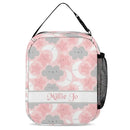 Personalized Pink Blue Moon Stars Clouds Student Backpack - Joliny
