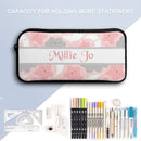 Personalized Pink Blue Moon Stars Clouds Student Backpack - Joliny