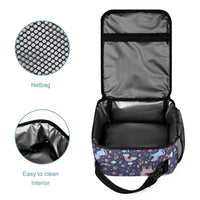 Personalized Custom Name Backpack - Clouds Raindrops Rainbow Stars Unicorn - Joliny