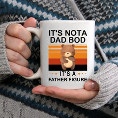 'It's Not a Dad BOD, It's a Father Figure' Dad Mug, Dad Birthday Gifts