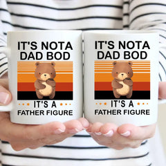 'It's Not a Dad BOD, It's a Father Figure' Dad Mug, Dad Birthday Gifts